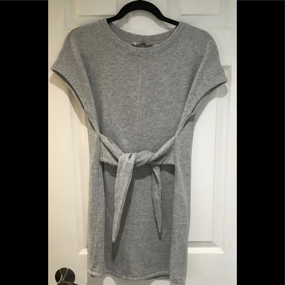Athleta Grey Casual Dress Size Extra Small